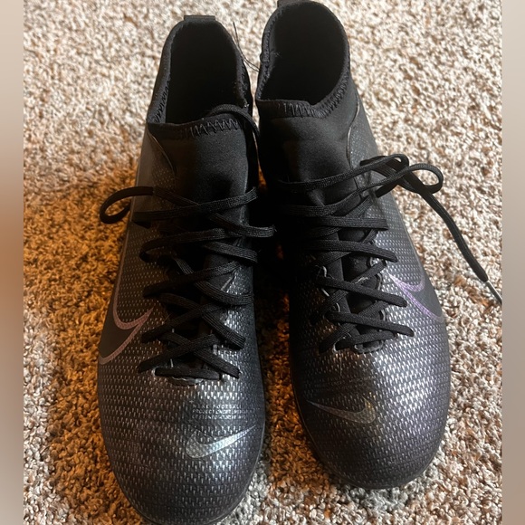 Nike Mercurial Superfly 7 Academy MG 'Black Iridescent' Youth Sz 3 Soccer Cleats - Picture 3 of 4